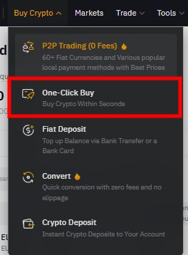 One click buy
